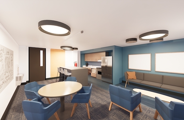 Artist rendering of the predicted design
